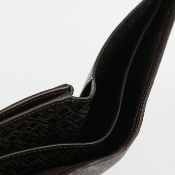Dunhill Billfold D-EIGHT D Eight Folio Wallet OH1240 PVC Leather Dark Brown S... - Picture 8 of 10